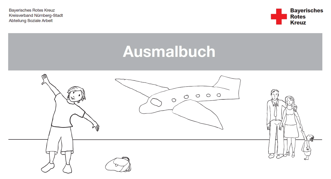 Titelseite: Ausmalbuch